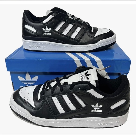 adidas Originals Other - Adidas Men’s Forum Low CL “Core Black/White” Leather Shoes